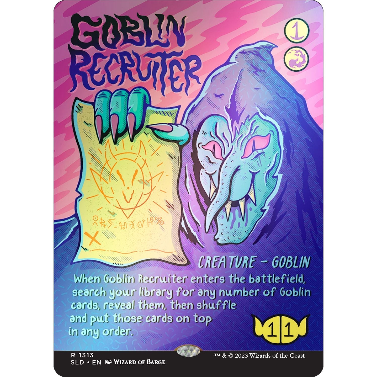 Magic the Gathering: Goblin & Squabblin' Secret Lair Drop Series [Rainbow Foil Edition]