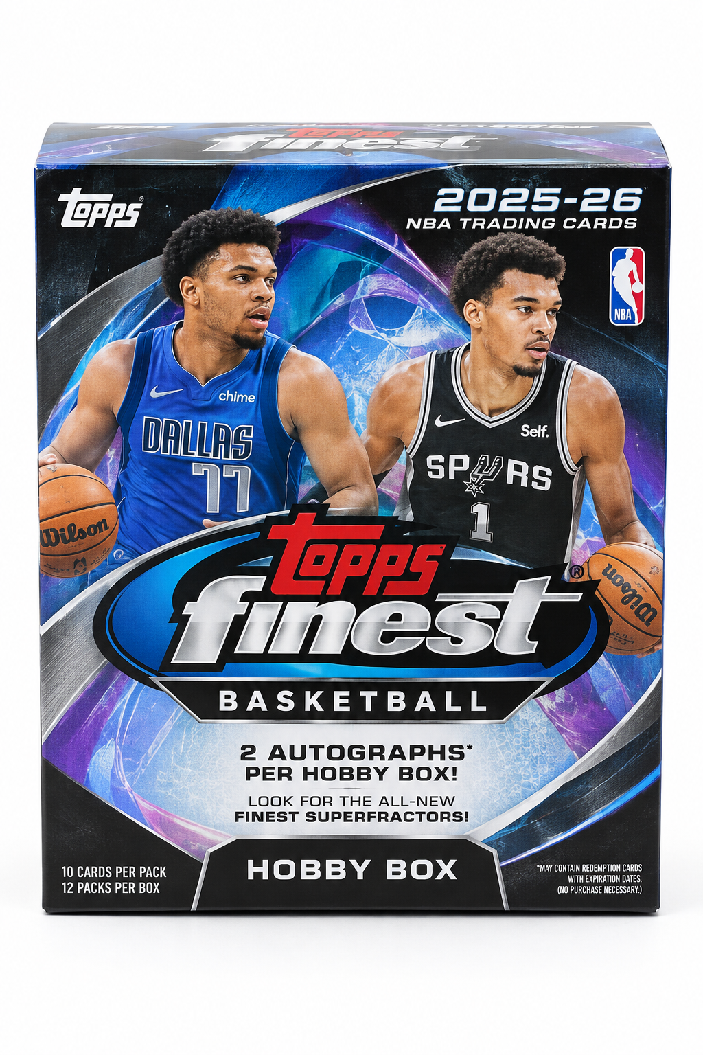 (Local Pick-Up Only) 2025-26 Topps Finest Basketball Hobby Box