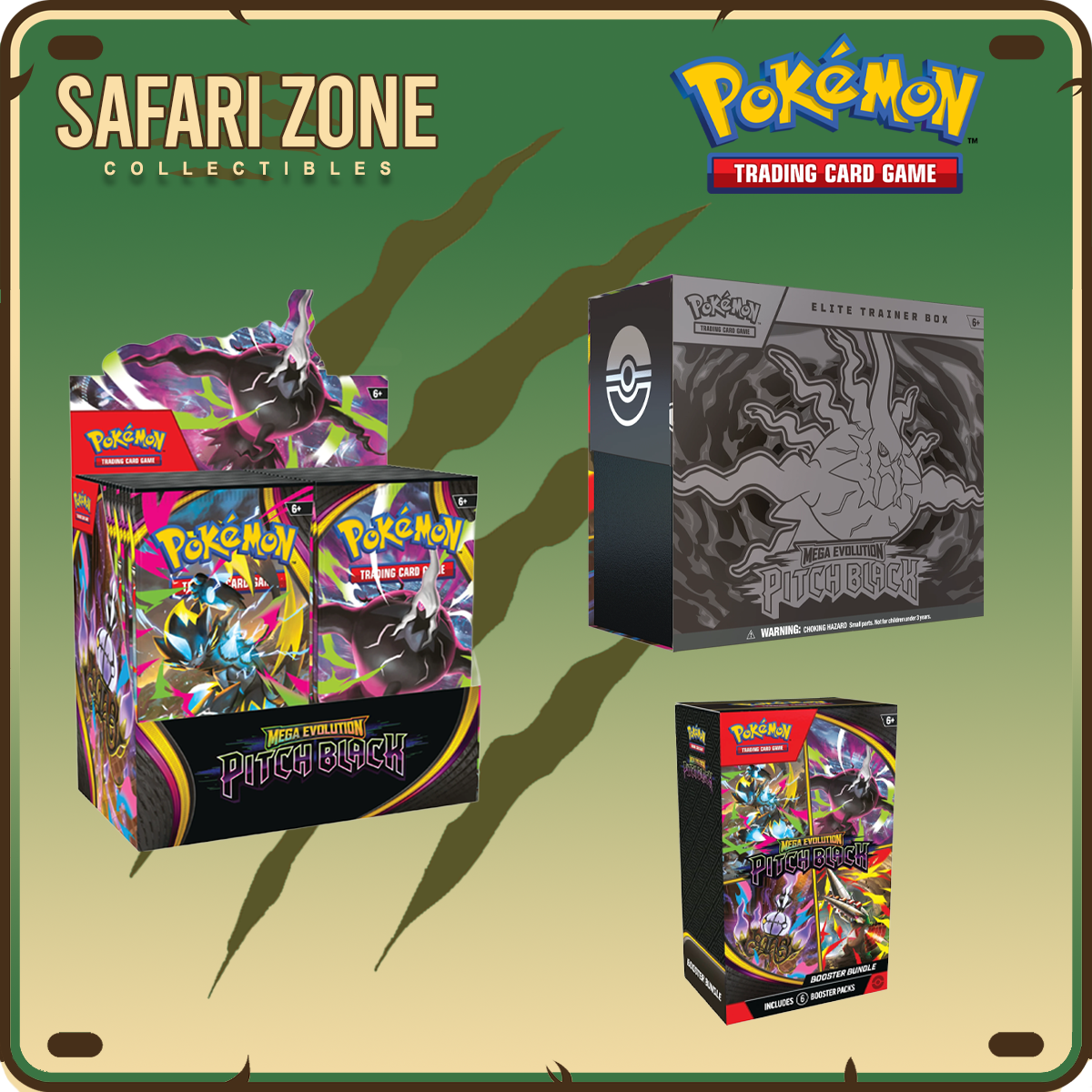 Pokemon TCG: ME05 Pitch Black Bundle - Preorder