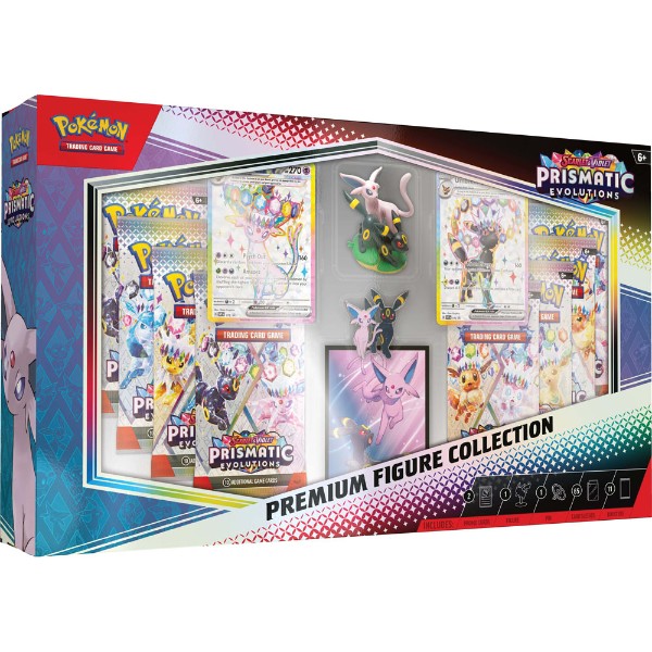 Pokémon TCG: Scarlet & Violet—Prismatic Evolutions Premium Figure Collection