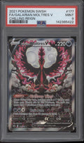Galarian Moltres V Pokemon Chilling Reign Full Art #177 PSA 9 #1