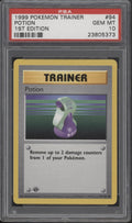 Potion Pokemon Base Set 1st Edition #94 PSA 10