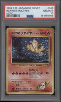 Blaine's Moltres Pokemon Gym 2 Holo Japanese #146 PSA 10