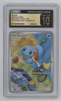 Squirtle Pokemon First Partner Illustration Collection S1 #039 CGC 10 Pristine