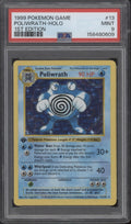 Poliwrath Pokemon Base Set Holo 1st Edition #13 PSA 9