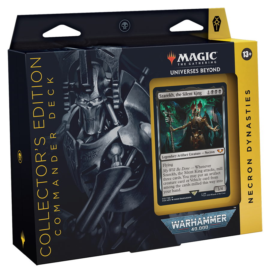 Universes Beyond: Warhammer 40,000 - Commander Deck (Necron Dynasties - Collector's Edition)