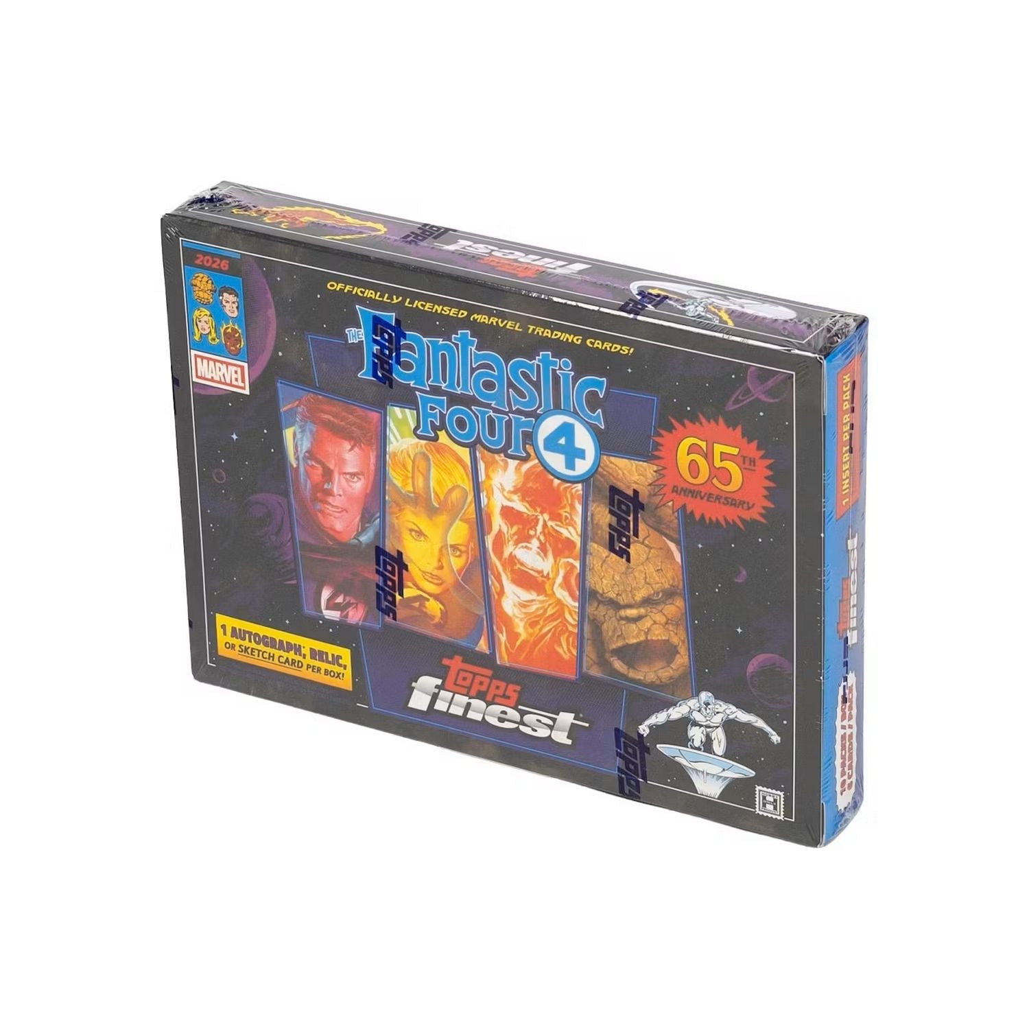 2026 Topps Finest: Fantastic Four 65th Anniversary Hobby Box