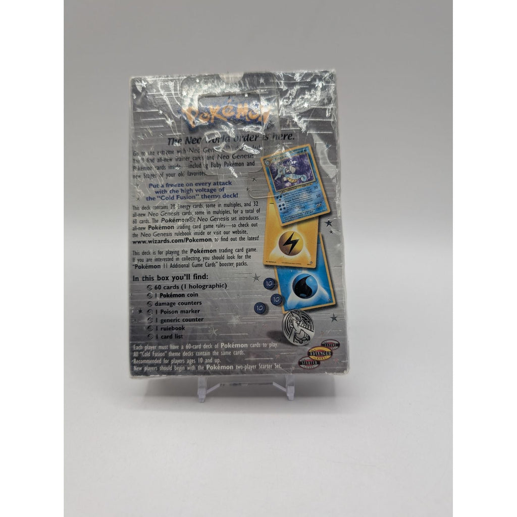 Pokemon: Neo Genesis Cold Fusion Theme Deck *See Pictures for Condition*