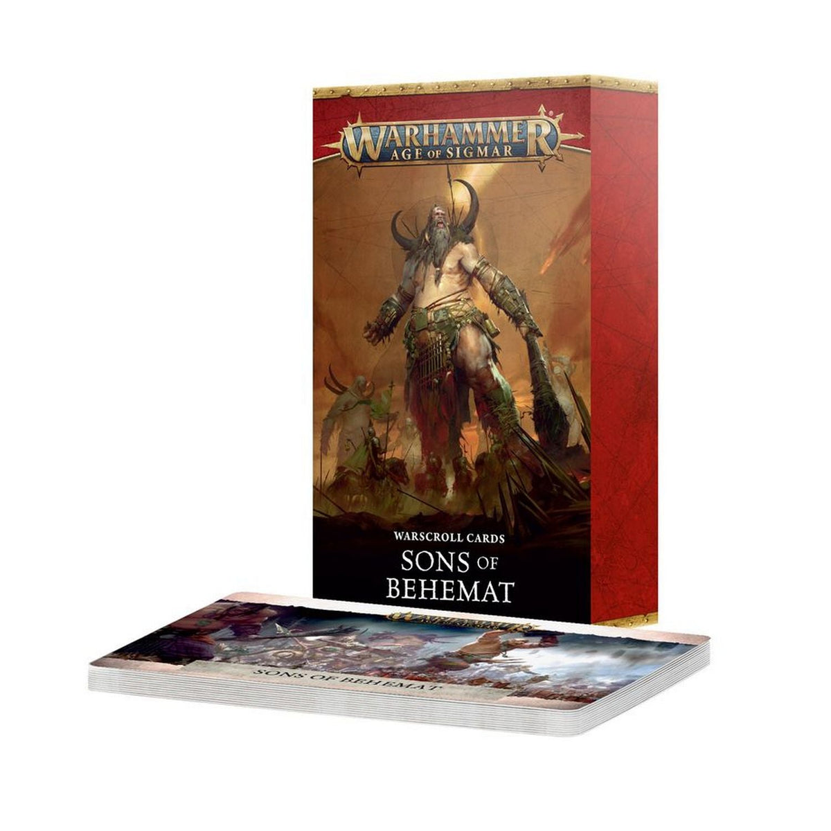 Warhammer Age of Sigmar: Warscroll Cards - Sons of Behemat