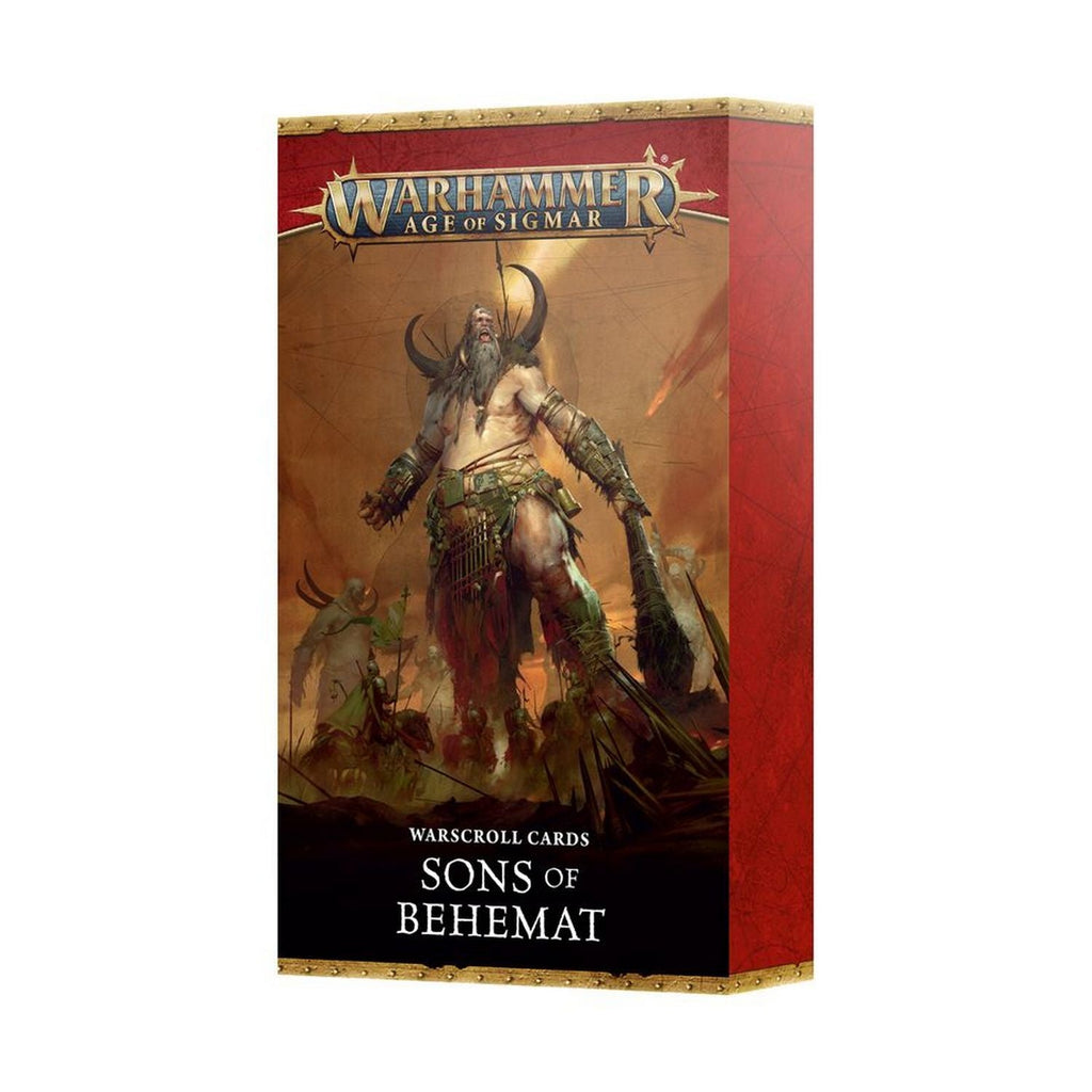 Warhammer Age of Sigmar: Warscroll Cards - Sons of Behemat