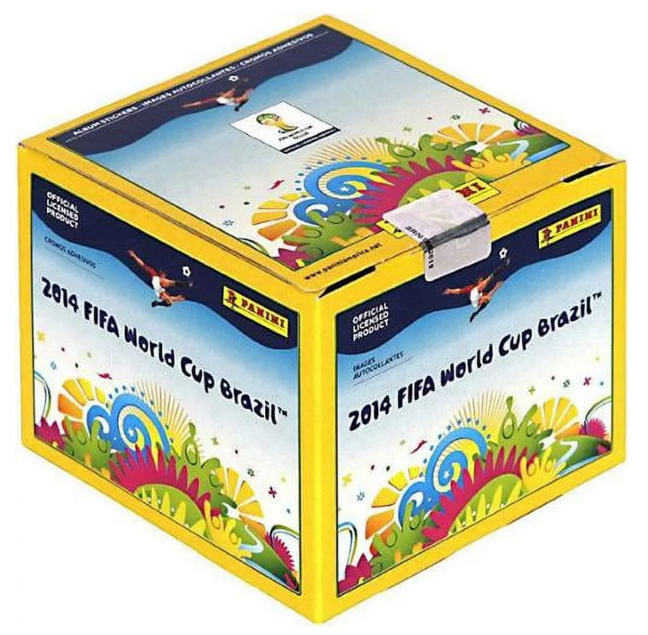 2014 FIFA World Cup Brazil Panini Soccer Sticker Box