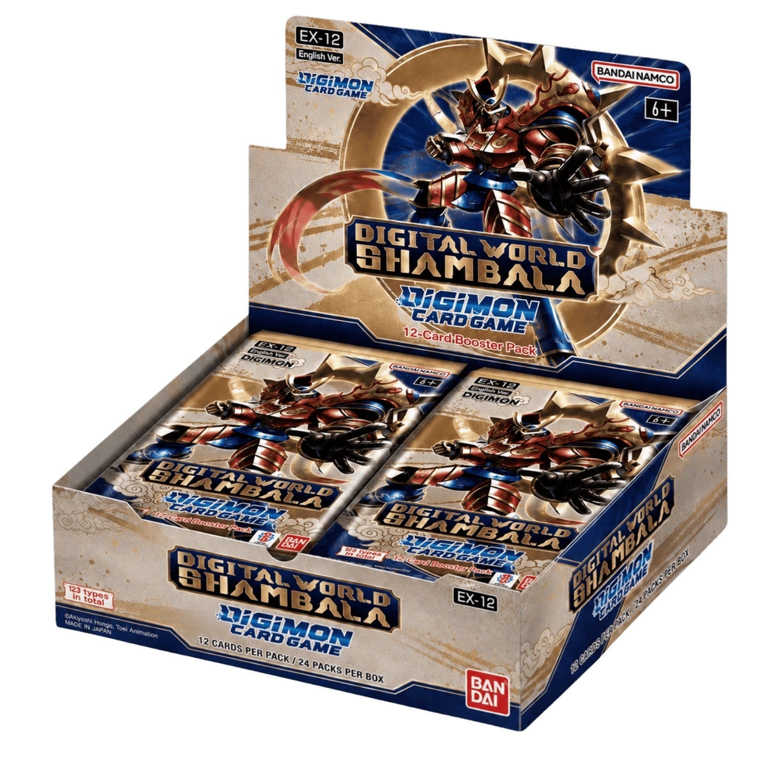 Digimon Card Game: Digital World Shambala EX12 Booster Box