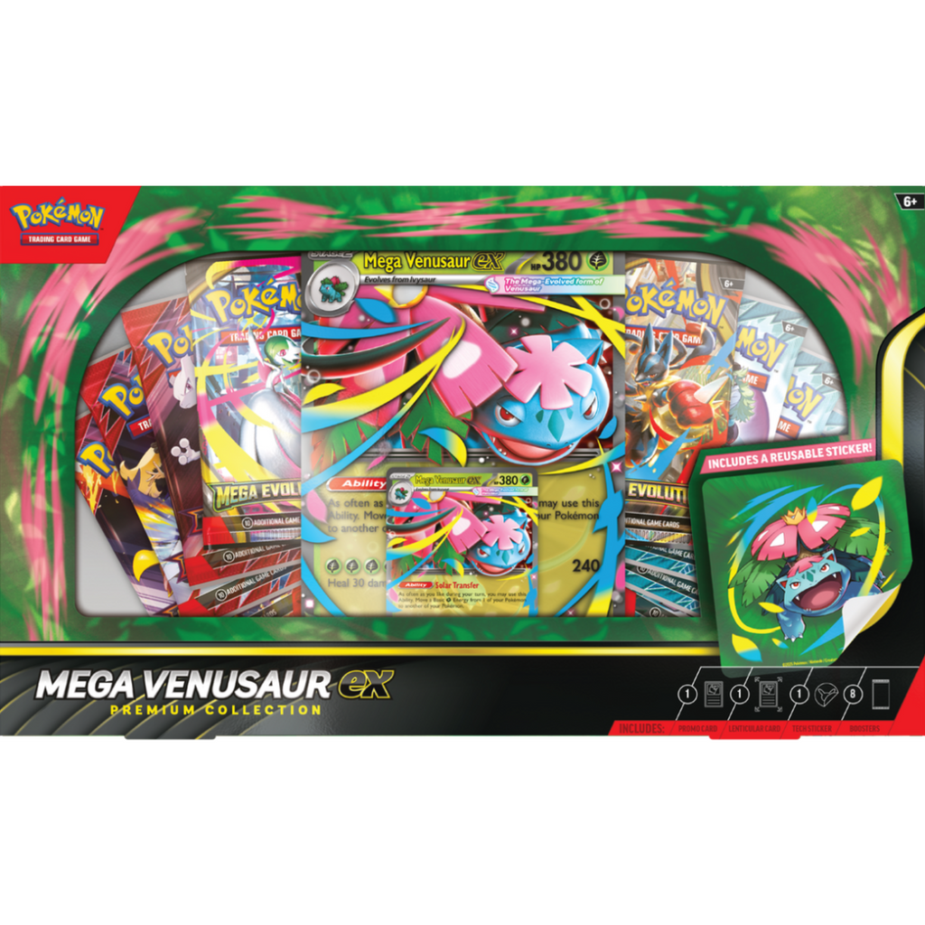 Pokémon TCG: Mega Venusaur ex Premium Collection Box